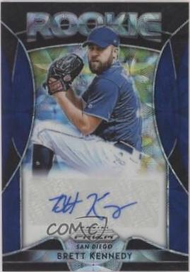 Brett Kennedy [Navy Blue Kaleidoscope Prizm] #RA-BK