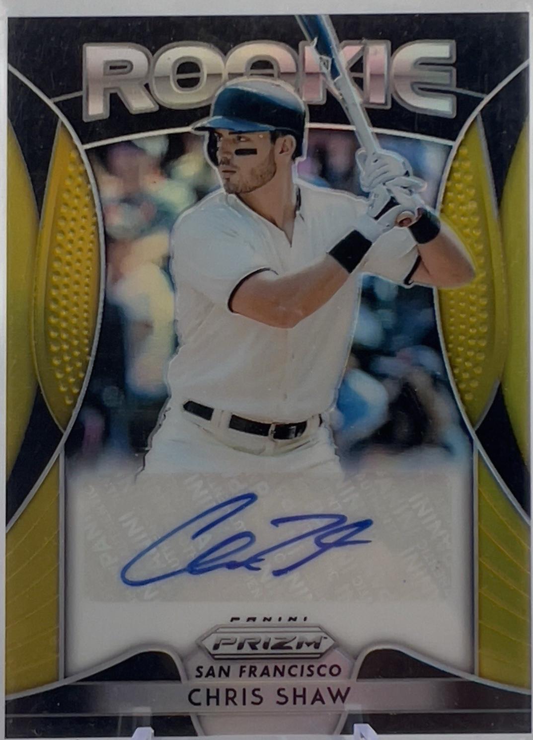 Chris Shaw [Gold Prizm] #RA-CS