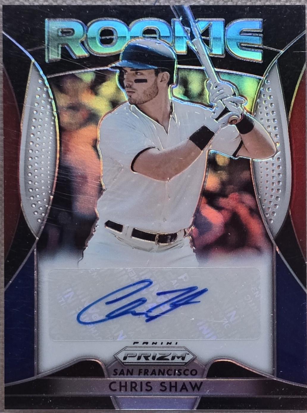 Chris Shaw [Red, White, Blue Prizm] #RA-CS