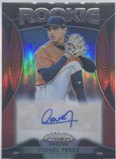 Cionel Perez [Red Prizm] #RA-CP