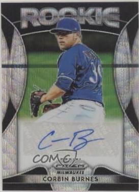 Corbin Burnes [Blue Wave Prizm] #RA-CB