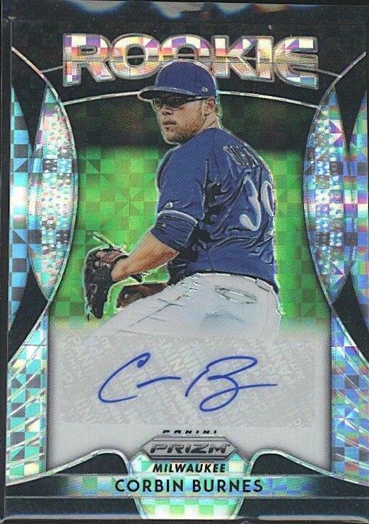 Corbin Burnes [Power Plaid Prizm] #RA-CB