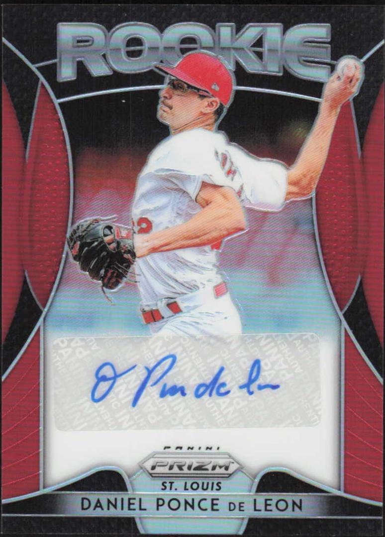 Daniel Ponce de Leon [Red Prizm] #RA-Dd