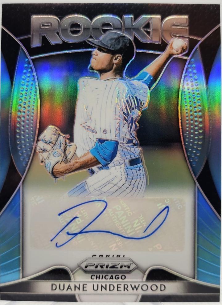 Duane Underwood [Carolina Blue Prizm] #RA-DU