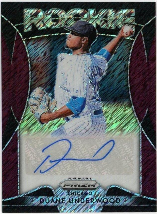 Duane Underwood [Purple Prizm] #RA-DU