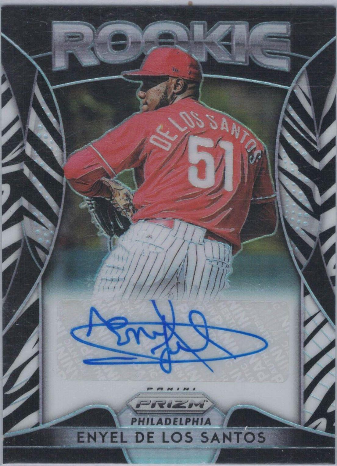 Enyel De Los Santos [Zebra Stripes Prizm] #RA-ED