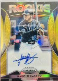 Harold Castro [Gold Prizm] #RA-HC