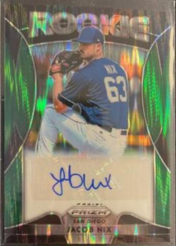 Jacob Nix [Forest Green Flash Prizm] #RA-JN