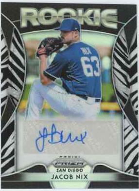 Jacob Nix [Zebra Stripes Prizm] #RA-JN
