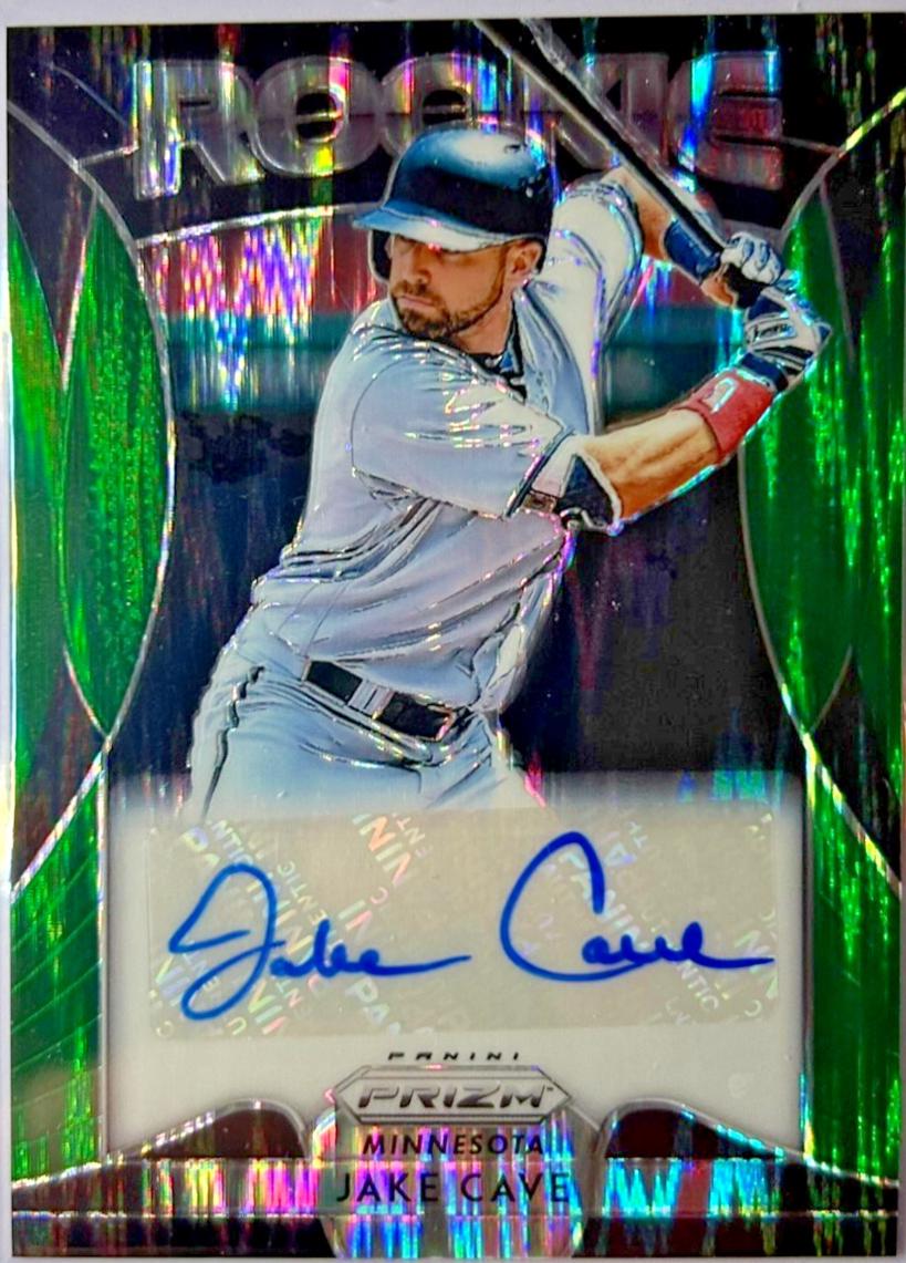 Jake Cave [Burgandy Shimmer Prizm] #RA-JC