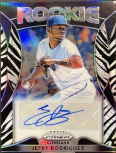 Jefry Rodriguez [Zebra Stripes Prizm] #RA-JR