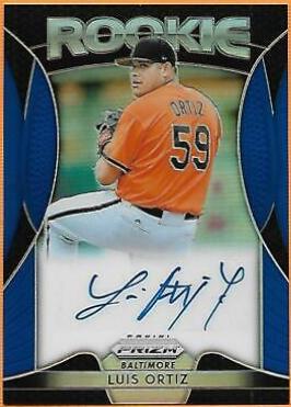 Luis Ortiz [Blue Prizm] #RA-LO