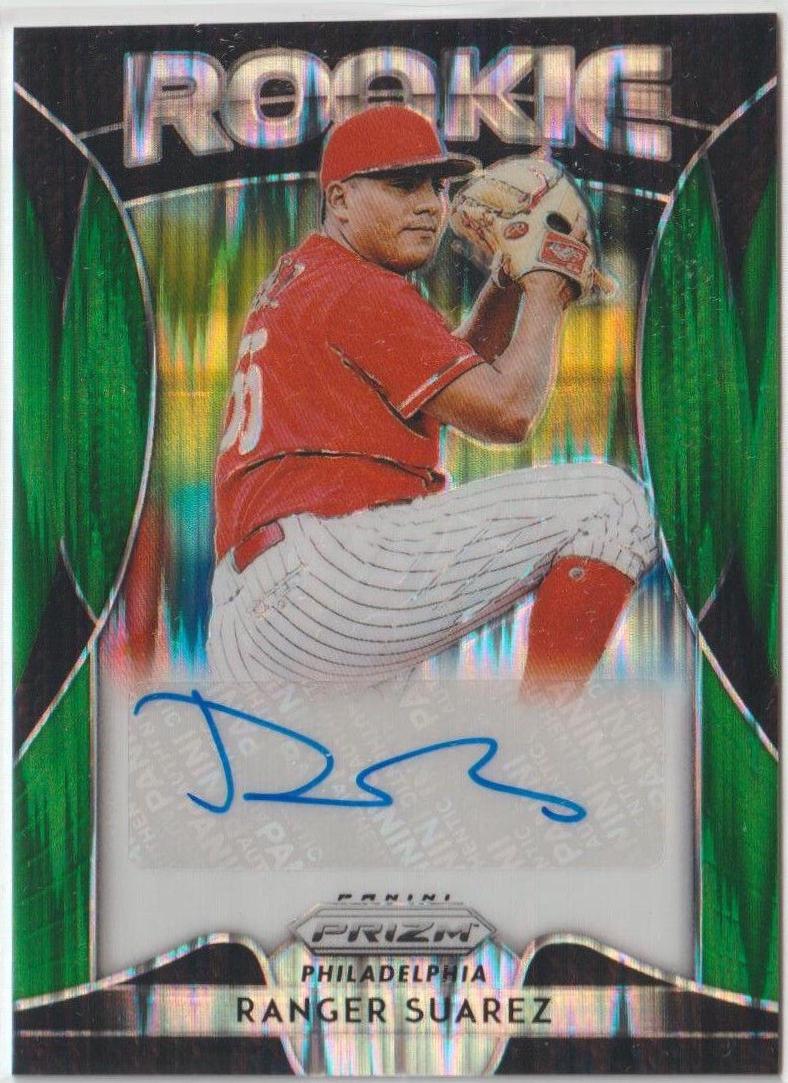 Ranger Suarez [Forest Green Flash Prizm] #RA-RS
