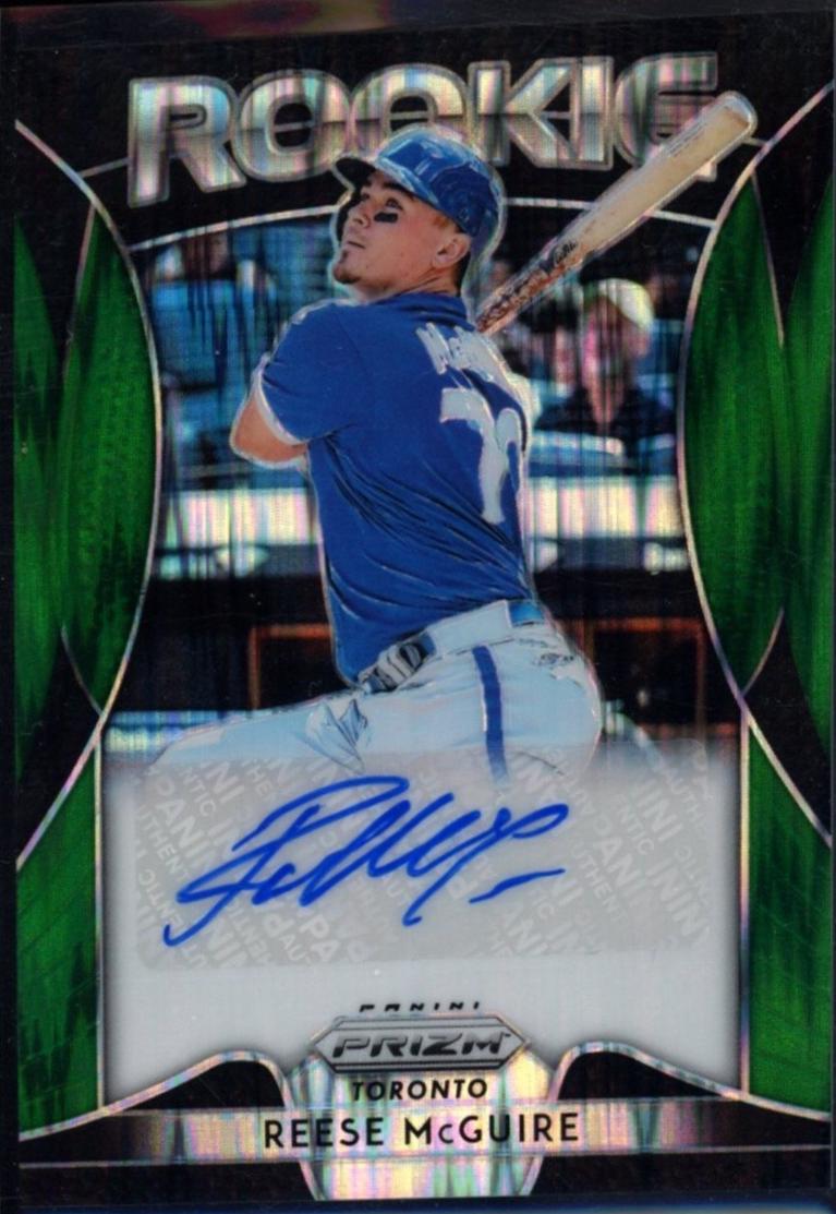 Reese McGuire [Forest Green Flash Prizm] #RA-RM