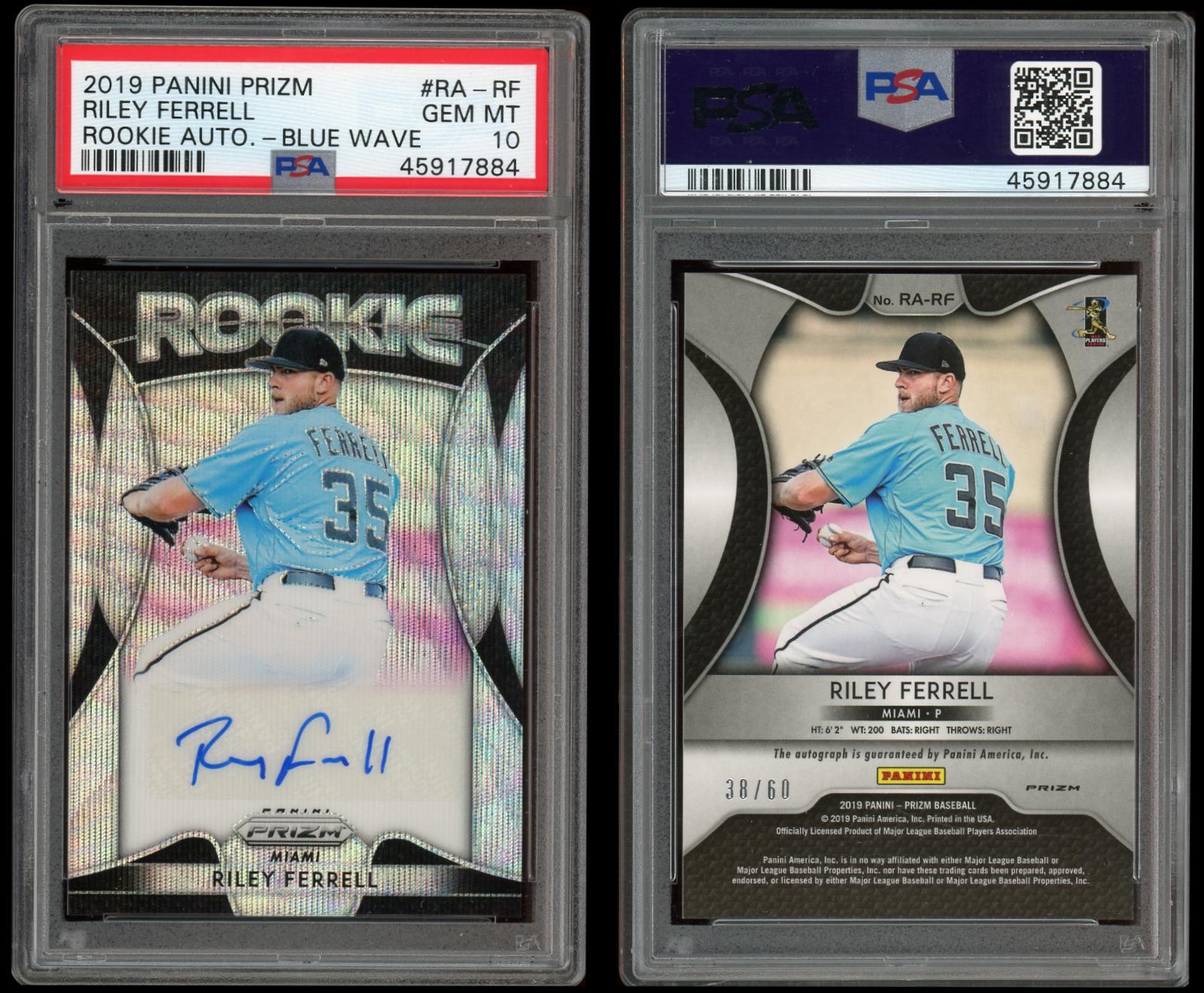 Riley Ferrell [Blue Wave Prizm] #RA-RF