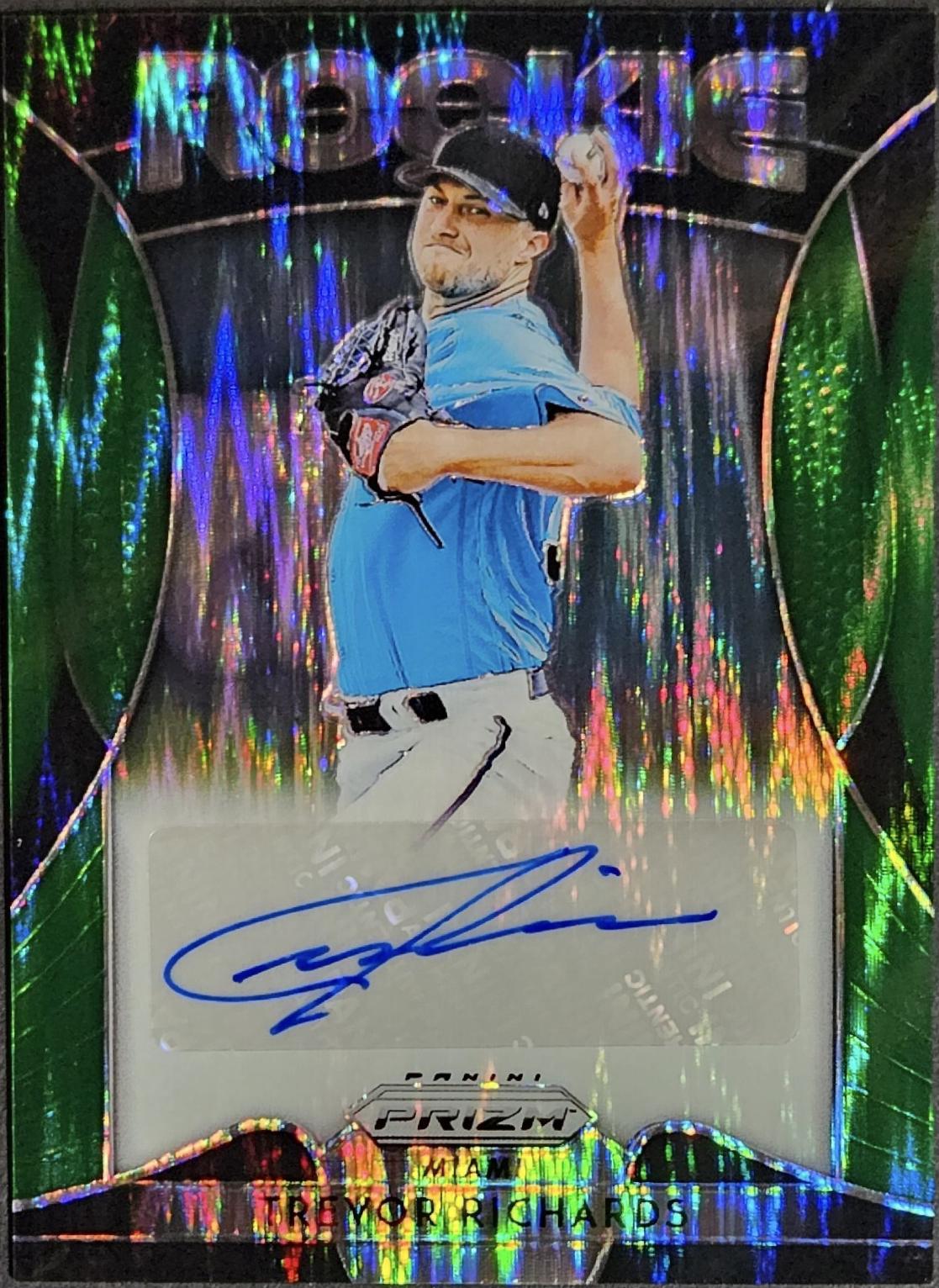 Trevor Richards [Forest Green Flash Prizm] #RA-TR