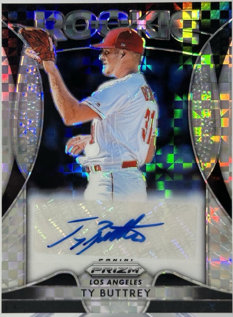 Ty Buttrey [Power Plaid Prizm] #RA-TB