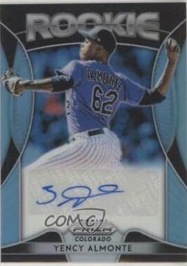 Yency Almonte [Carolina Blue Prizm] #RA-YA
