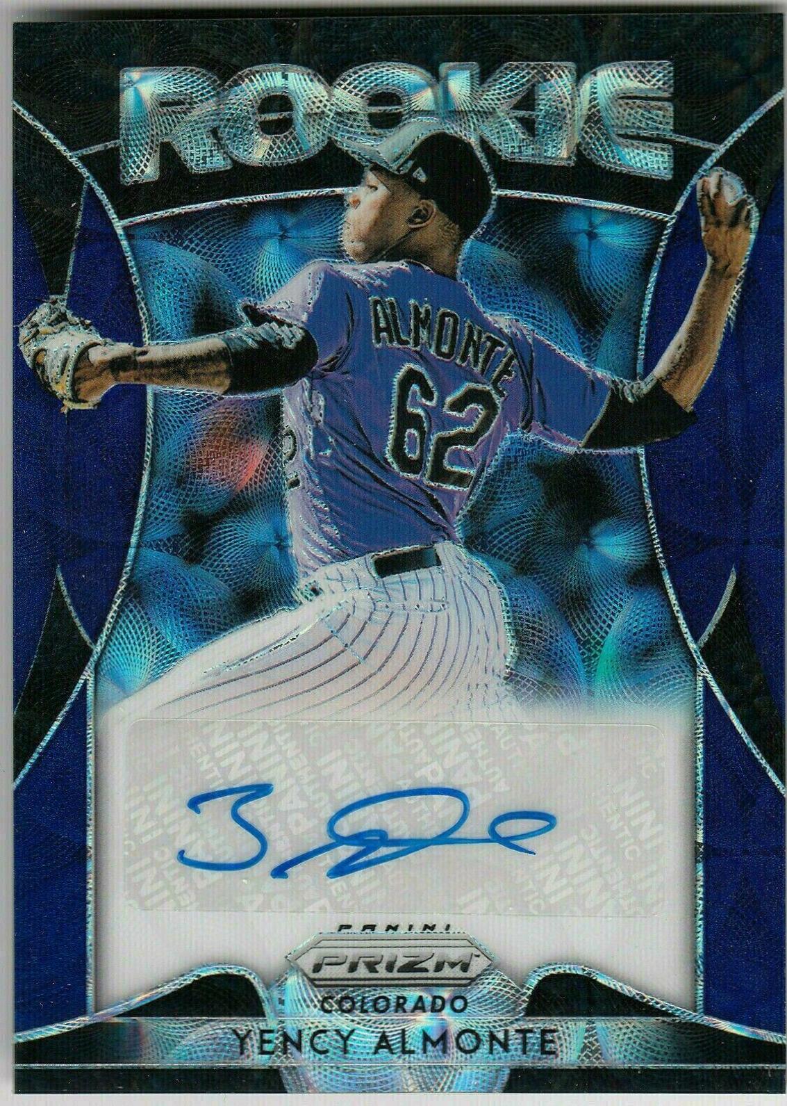 Yency Almonte [Navy Blue Kaleidoscope Prizm] #RA-YA