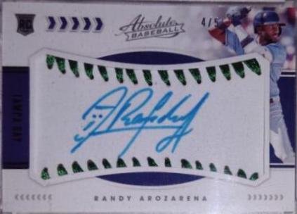 Randy Arozarena [Material Signature Green] #147