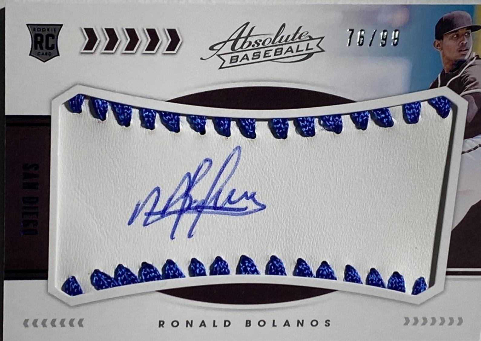 Ronald Bolanos [Material Signature Blue] #135