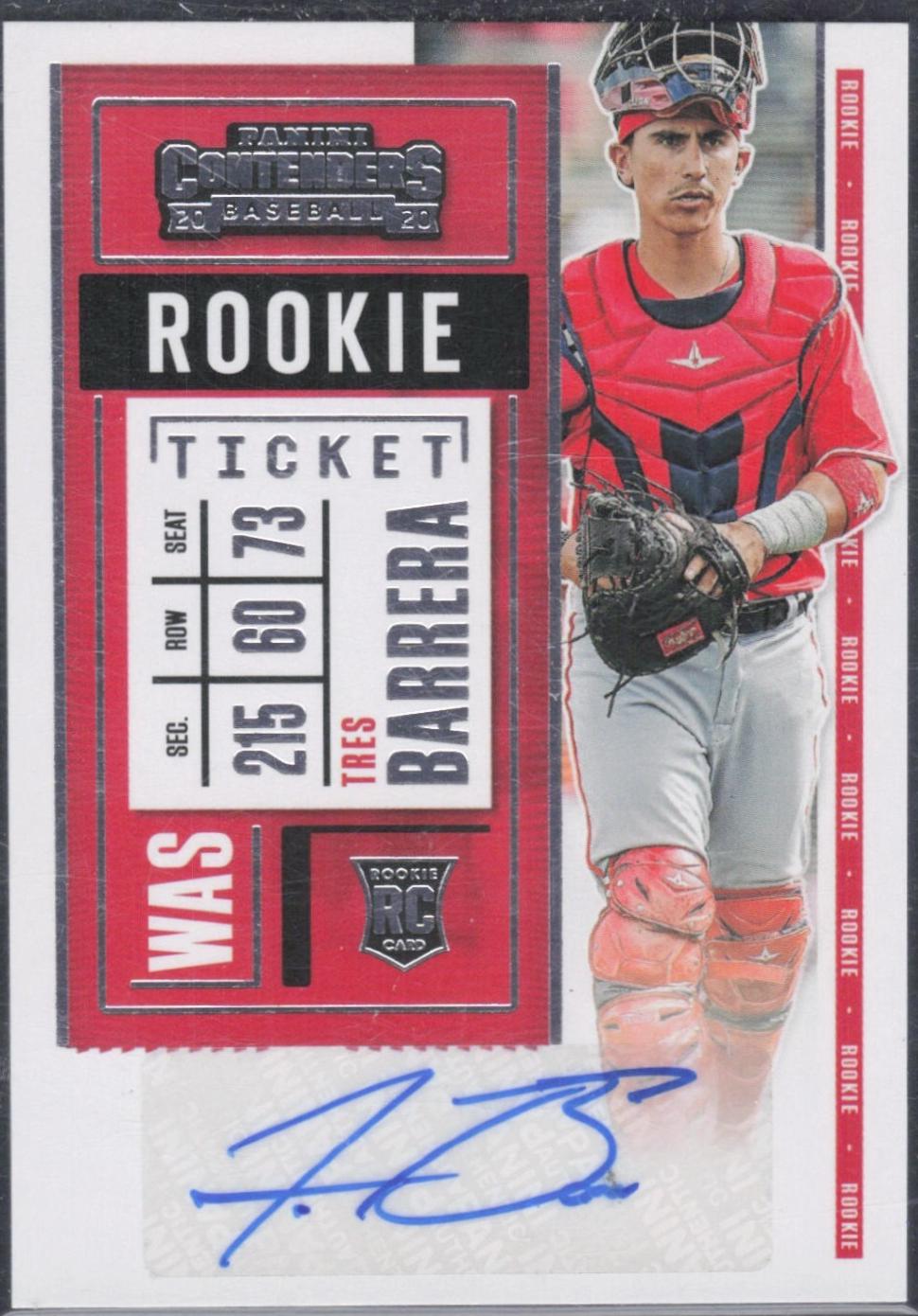 Tres Barrera [Autograph Playoff Ticket] #141
