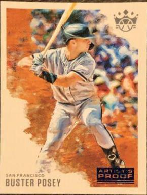 Buster Posey [Artist Proof Blue] #96