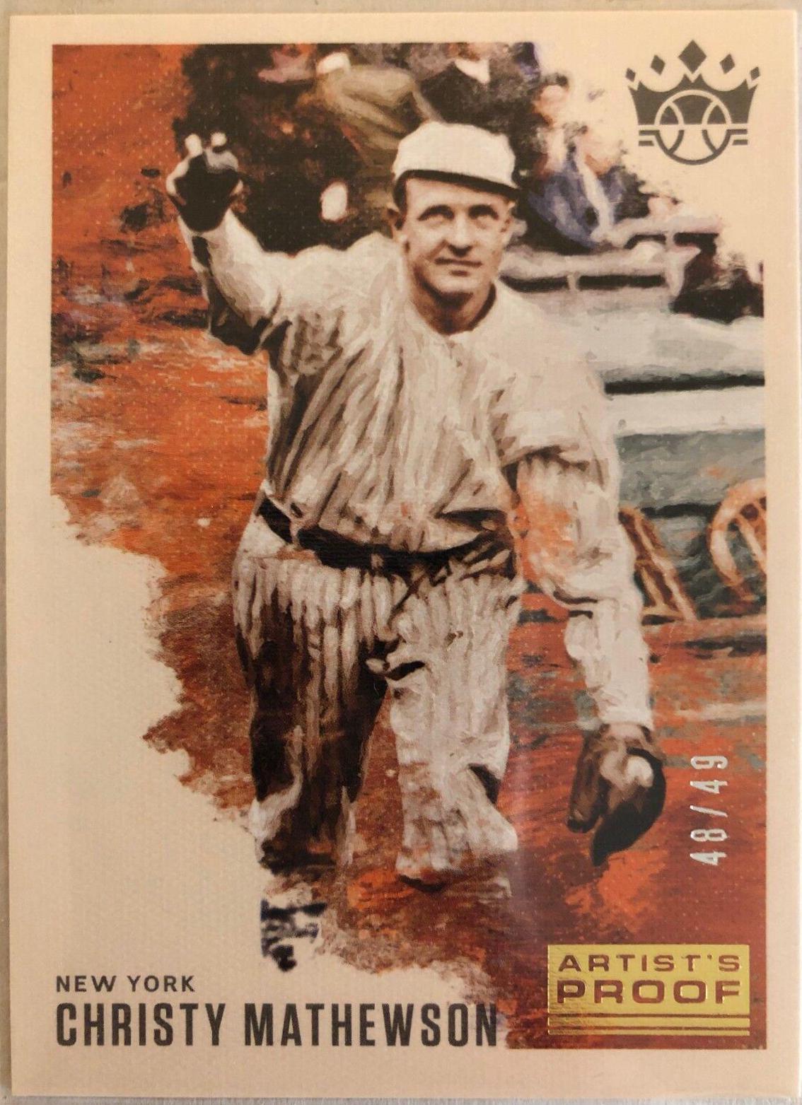 Christy Mathewson [Artist Proof Gold] #17
