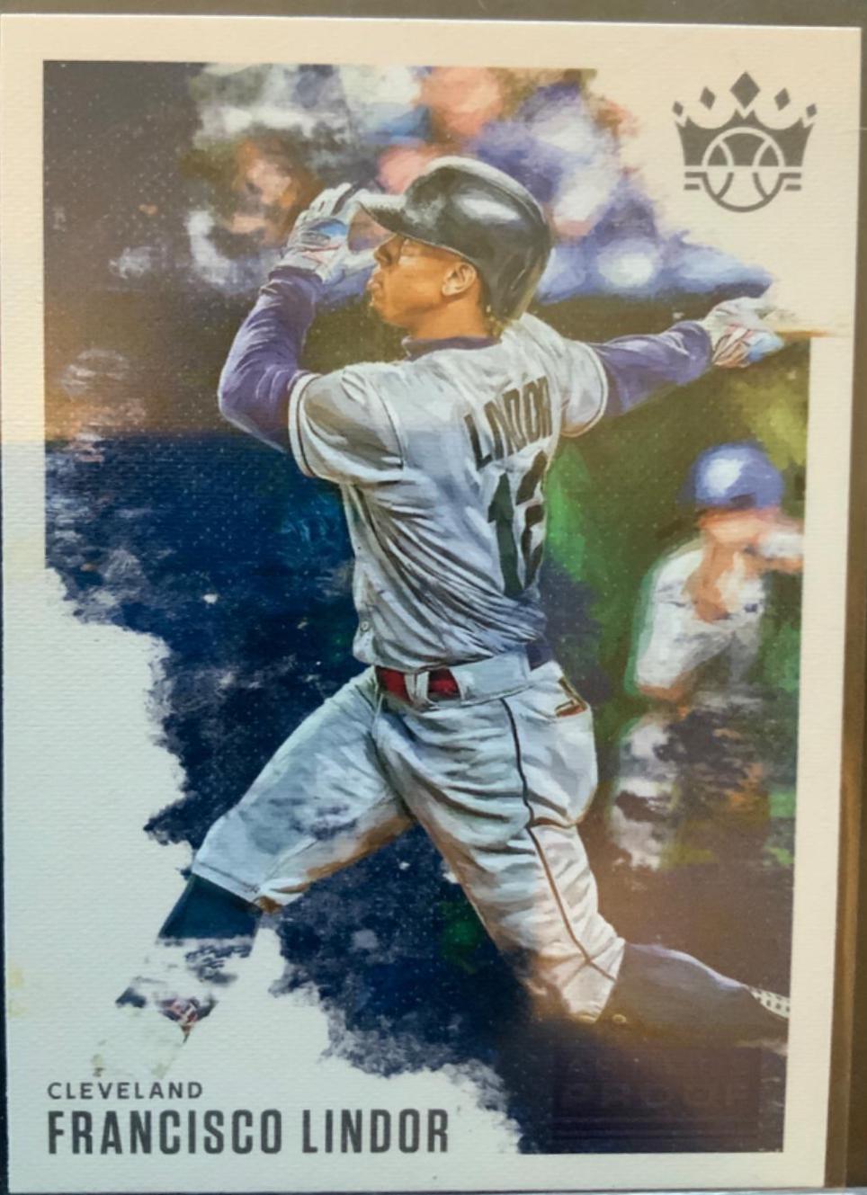 Francisco Lindor [Artist Proof Blue] #134
