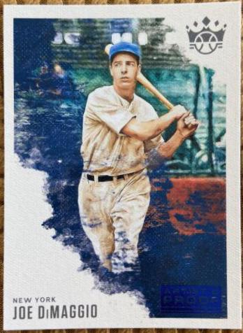 Joe DiMaggio [Artist Proof Blue] #20