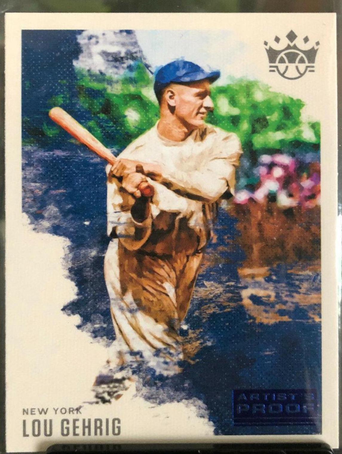 Lou Gehrig [Artist Proof Blue] #18