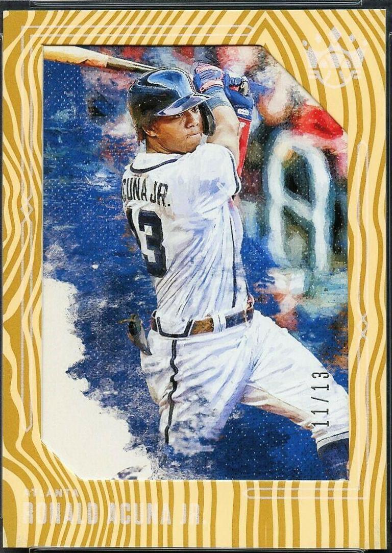 Ronald Acuna Jr. [Wood Frame] #117