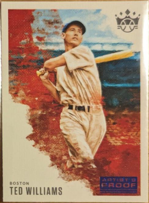 Ted Williams [Artist Proof Blue] #34