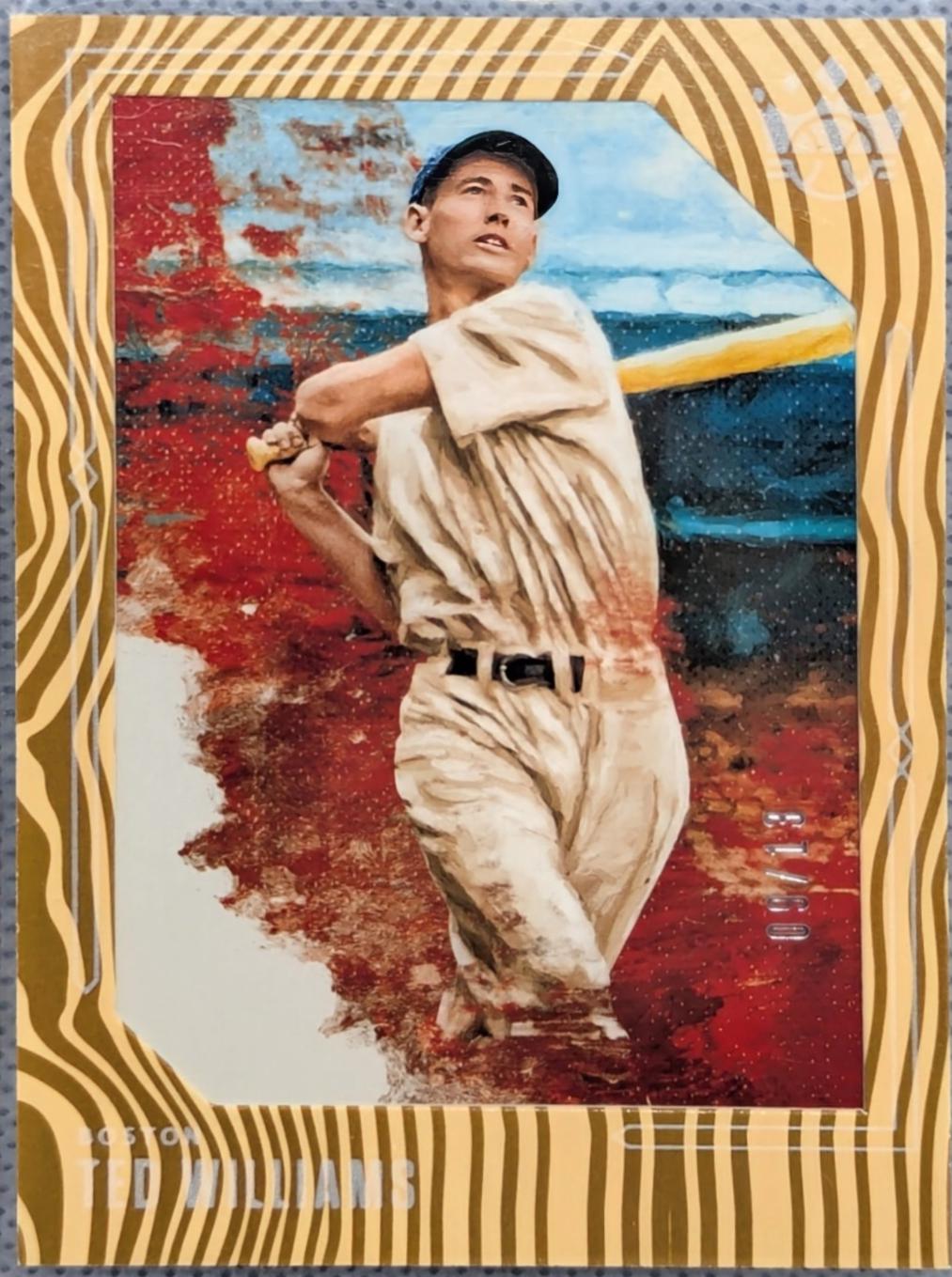Ted Williams [Wood Frame] #34