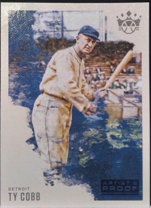 Ty Cobb [Artist Proof Blue] #13