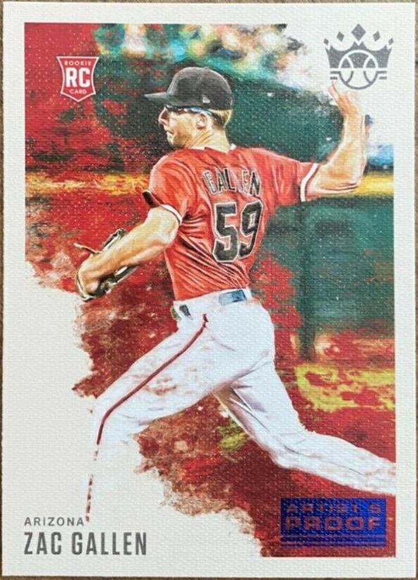 Zac Gallen [Artist Proof Blue] #51