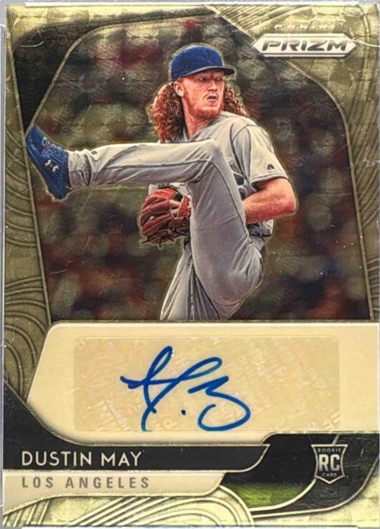 Dustin May [Gold Vinyl Prizm] #RA-DU