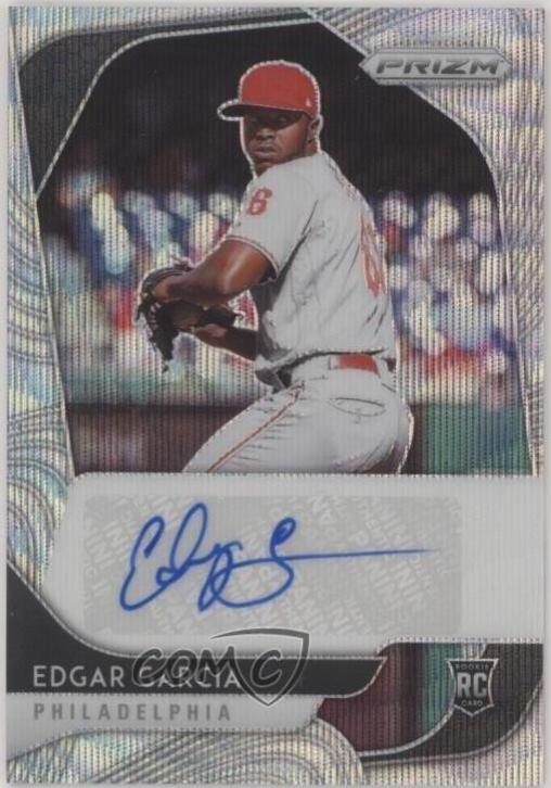Edgar Garcia [Blue Wave Prizm] #RA-EG