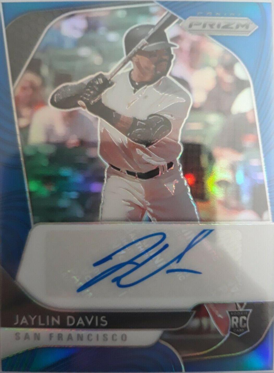 Jaylin Davis [Blue Prizm] #RA-DA
