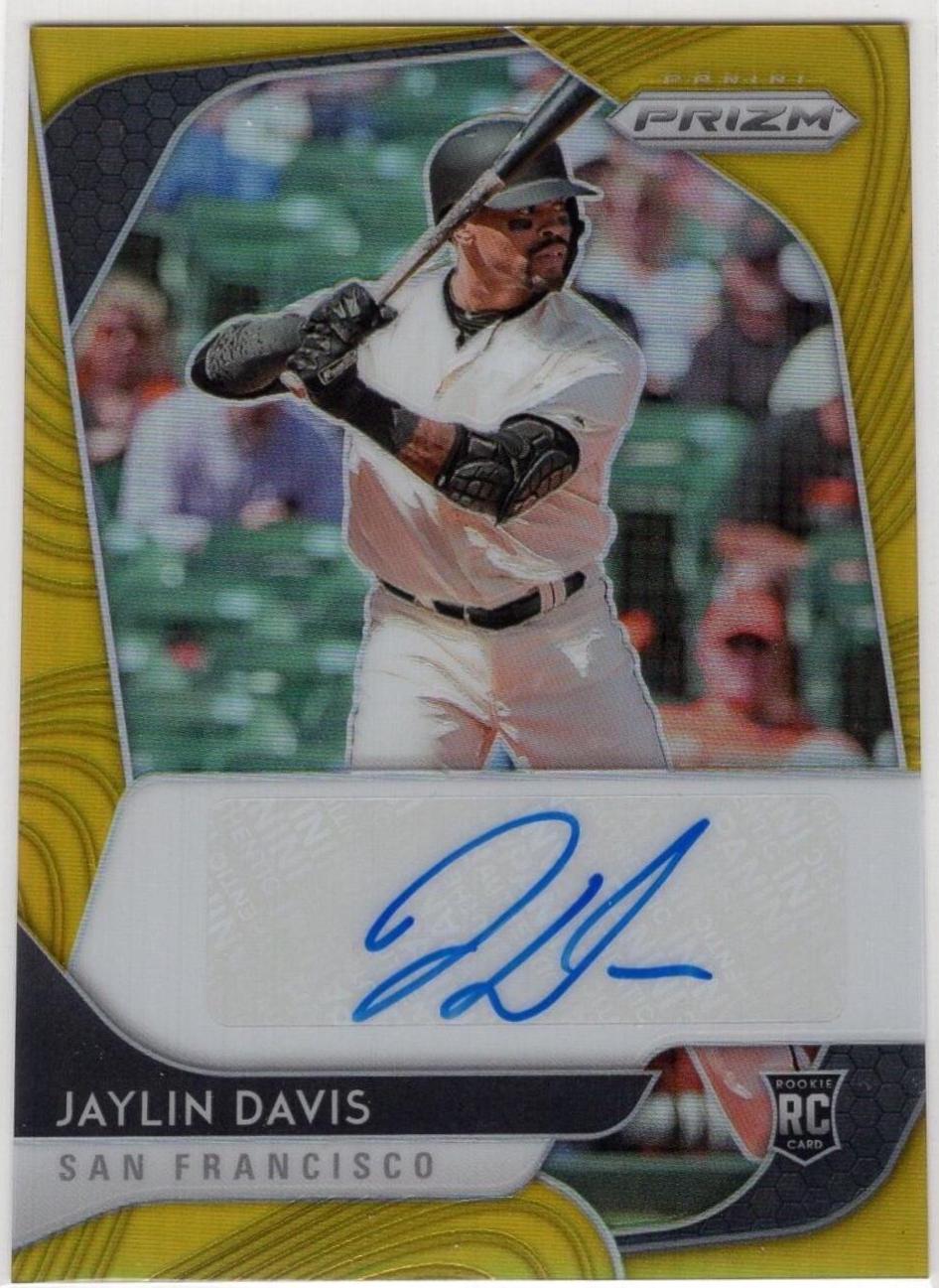 Jaylin Davis [Gold Prizm] #RA-DA