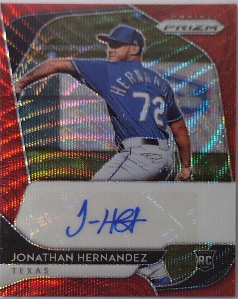 Jonathan Hernandez [Red Wave Prizm] #RA-JH
