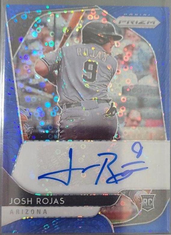 Josh Rojas [Blue Donut Circles Prizm] #RA-JO