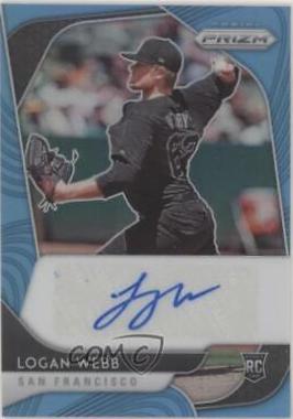 Logan Webb [Carolina Blue Prizm] #RA-LW