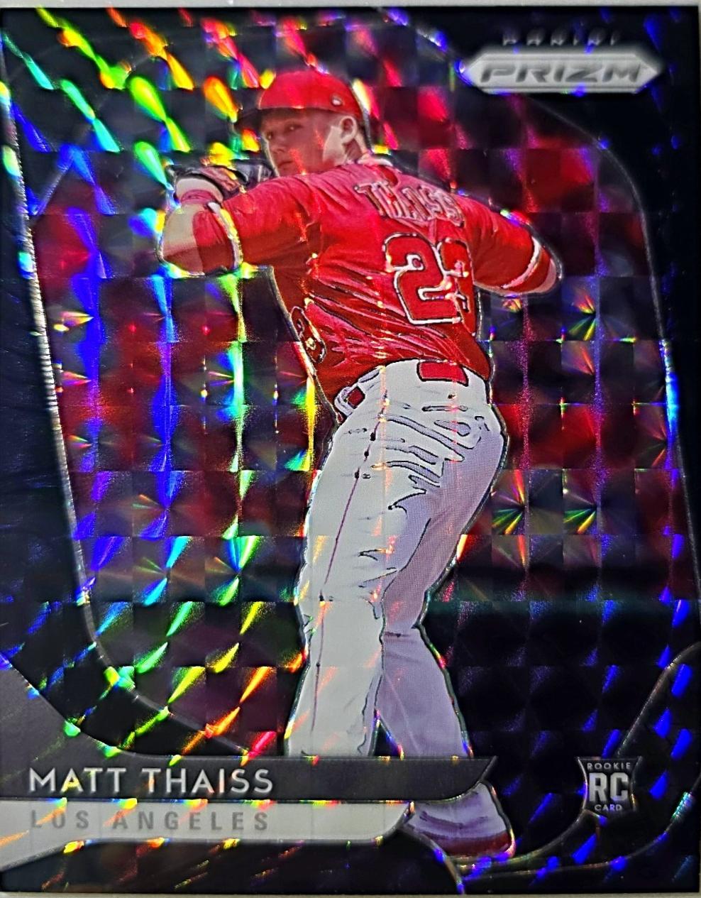 Matt Thaiss [Black Finite Prizm] #RA-MT