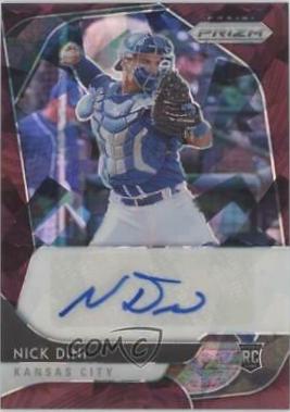 Nick Dini [Burgundy Cracked Ice Prizm] #RA-ND