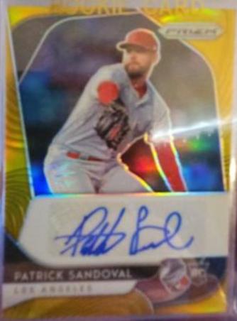 Patrick Sandoval [Gold Prizm] #RA-PS
