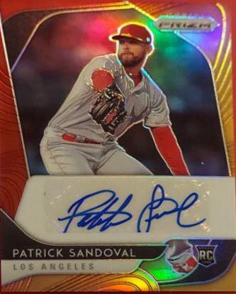 Patrick Sandoval [Red Orange Prizm] #RA-PS