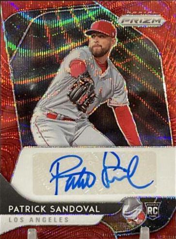 Patrick Sandoval [Red Wave Prizm] #RA-PS