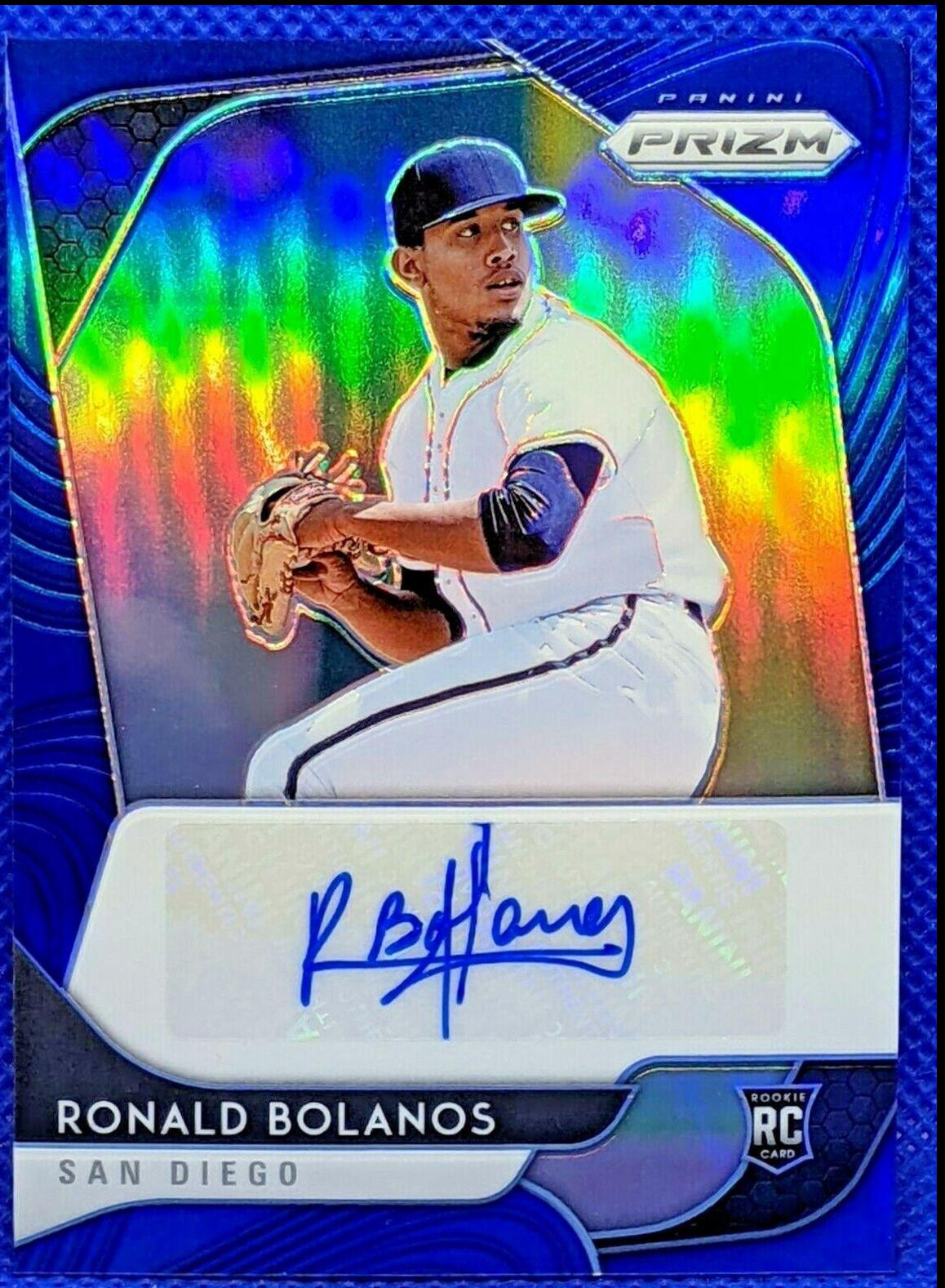 Ronald Bolanos [Blue Prizm] #RA-RB