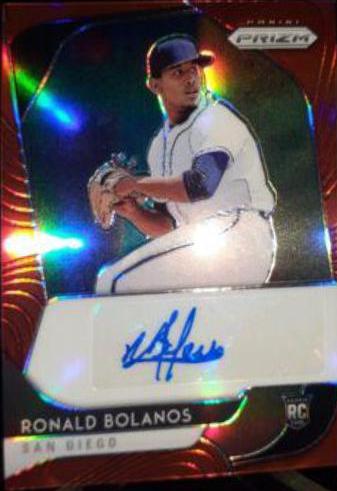 Ronald Bolanos [Red Wave Prizm] #RA-RB